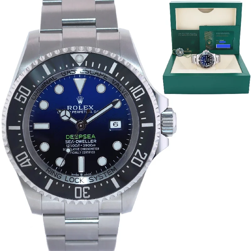 Casual Watches for Weekend Outings2020 NEW PAPERS Rolex Sea-Dweller Deepsea James Cameron Blue 126660 44mm Watch