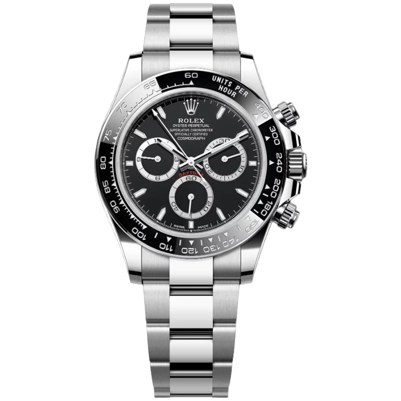 Watches with Sword-Style Hands for a Distinctive LookRolex Daytona 40mm 126500LN-0002 Black Index Dial, Unworn 2024