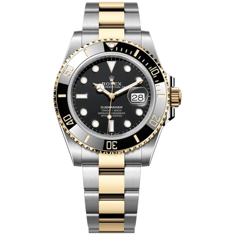 Designer Brand Watches with Unique Dial PatternsRolex Submariner Date 41mm 126613LN-0002 Yellow Gold, Black Dial, Unworn 2024