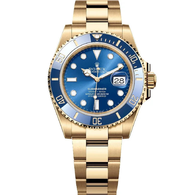 Titanium Cased Watches for Lightweight ComfortRolex Submariner Date 41mm 126618LB Blue Dial