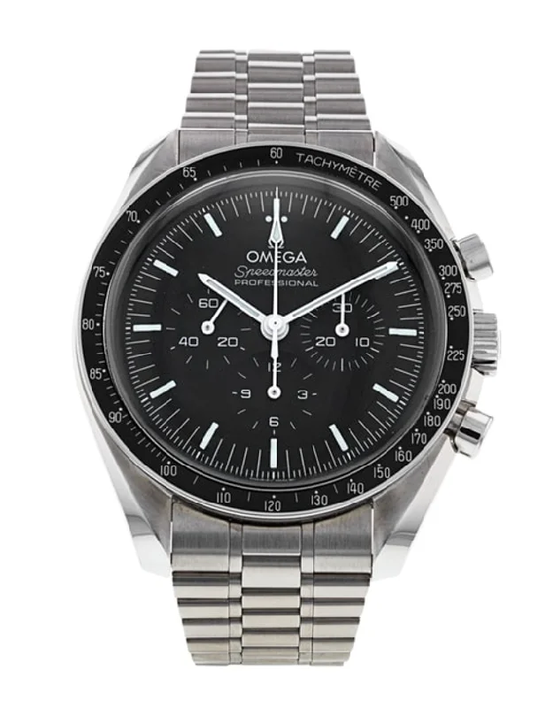 Watches with Sword-Style Hands for a Distinctive LookOmega Speedmaster Chronograph Hand Wind Black Dial Men's Watch