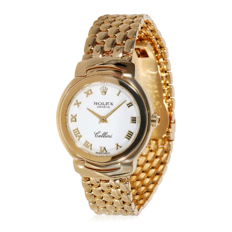 Watches with GMT FunctionRolex Cellini 6621 Womens Watch in 18kt Yellow Gold