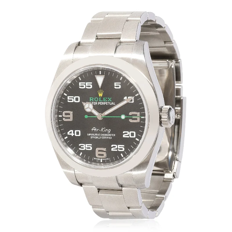 Men’s Watches with Date Display WindowRolex Air-King 116900 Mens Watch in  Stainless Steel