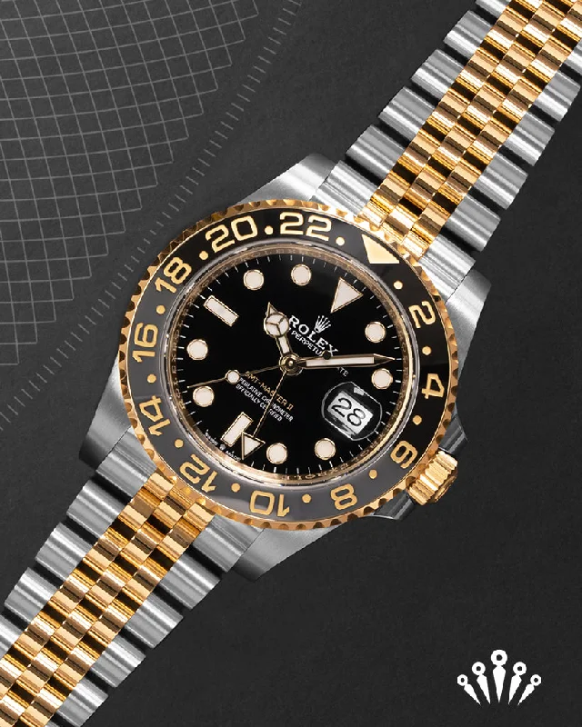 Stainless Steel Bracelet Watches for DurabilityRolex GMT Master II