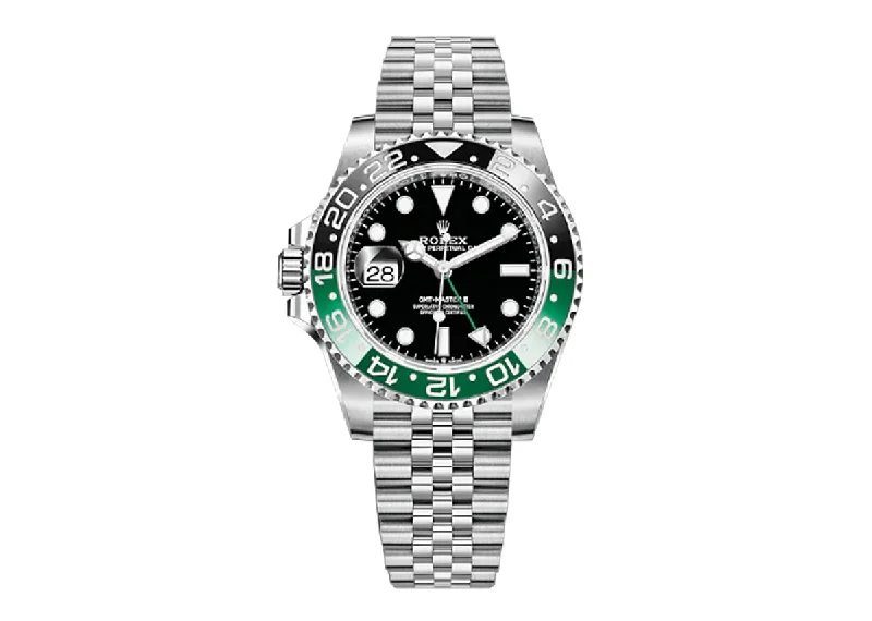 Outdoor Adventure Watches with CompassRolex GMT-Master II 40mm 126720VTNR Sprite Jubilee Black Dial