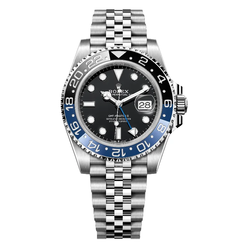 Luxury Quartz Watches with High-End MovementsRolex GMT Master II (Batgirl) 40mm 126710BLNR-0002 Black Dial, Unworn 2024