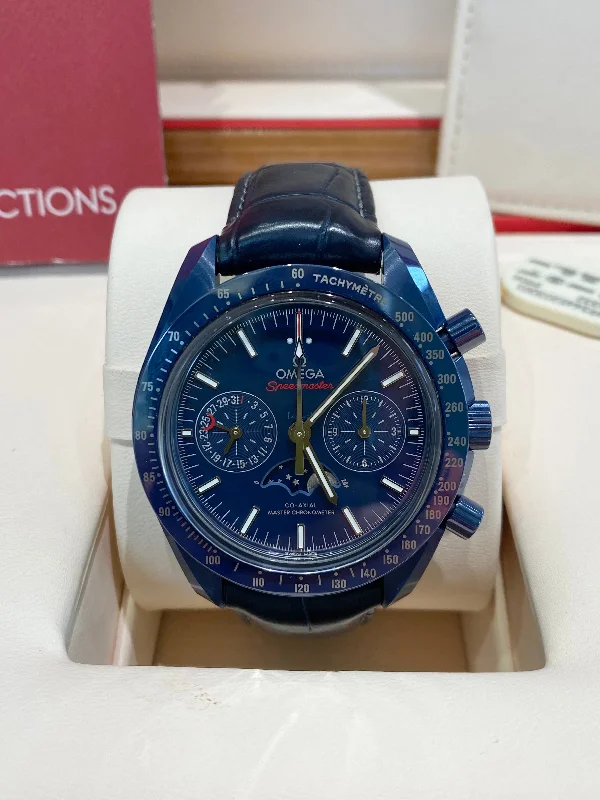 Omega Speedmaster Moonphase Blue Side of the Moon