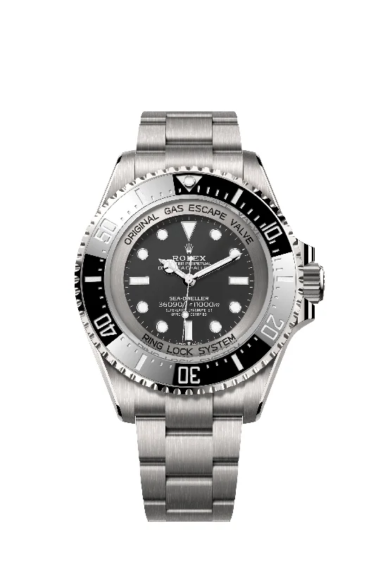 Watches with Dauphine-Style Hands for an Elegant LookRolex Deepsea Challenge 50 mm 126067 Oyster Black Dial