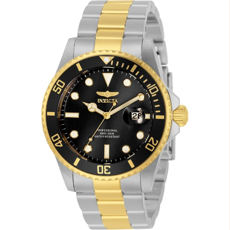 Watches with Matte Finish Cases for a Sophisticated LookInvicta Men's 33269 Pro Diver Gold-Tone and Silver Stainless Steel Watch