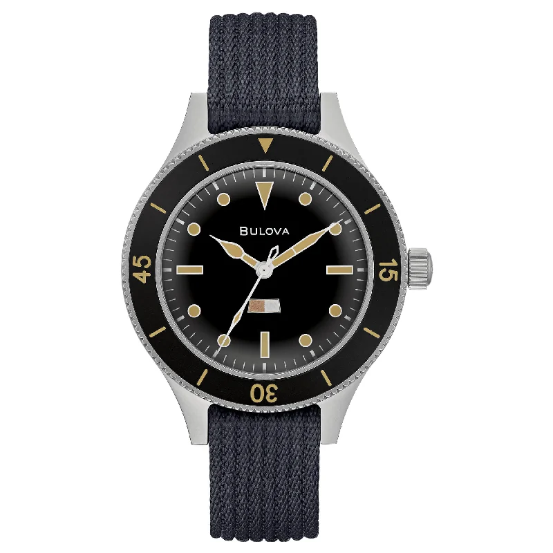 Waterproof Diving Watches with Rotating BezelBulova Mil Ship