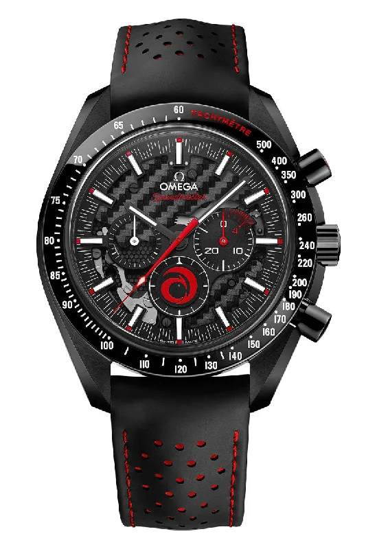 Stainless Steel Mesh Strap Watches for a Sleek LookOmega Speedmaster Dark Side of the Moon Team Alinghi 311.92.44.30.01.002