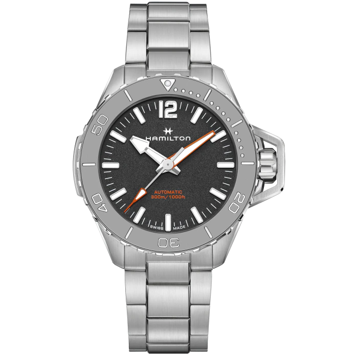 Watches with Skeletonized Hands for a Modern TwistKHAKI NAVY FROGMAN AUTO Automatic | 46mm | H77815130