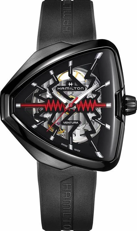 Stainless Steel Mesh Strap Watches for a Sleek LookVentura Elvis80 Skeleton Auto Automatic | 42,5mm x 44,6mm | H24535331