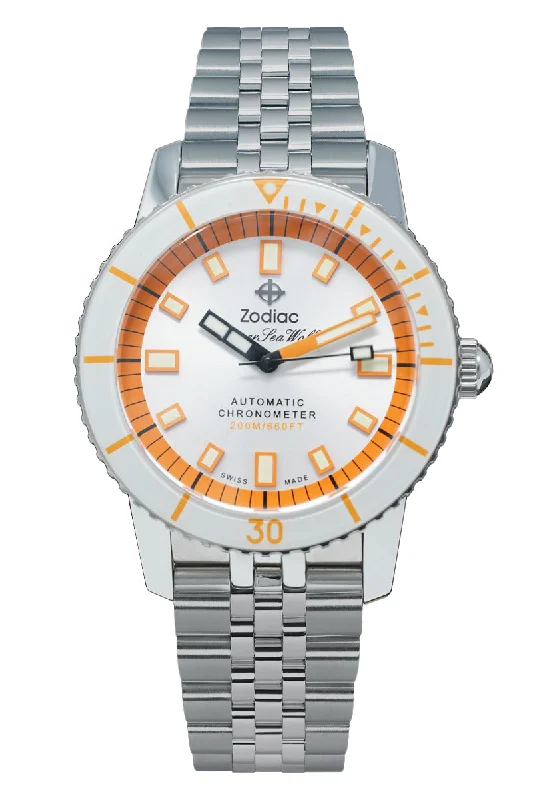 Waterproof Diving Watches with Rotating BezelZodiac Super Sea Wolf ZO9268 Topper Edition