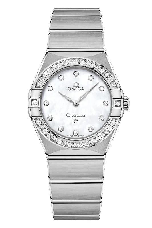 Watches with Power Reserve Indicator (for mechanical)Omega Constellation Diamonds 131.15.28.60.55.001