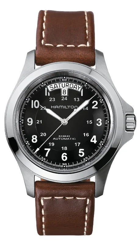 Watches with Two-Tone Cases for a Stylish AppearanceHamilton Khaki King  Auto