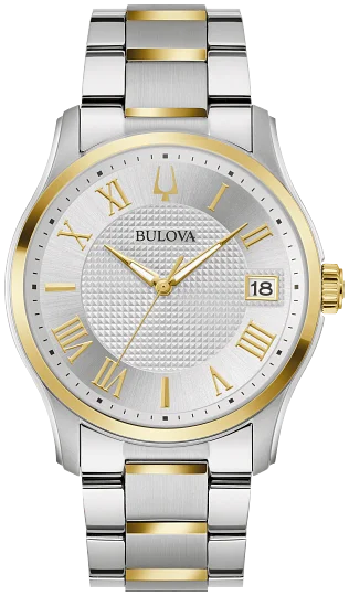 Watches with Stainless Steel PVD Coating for Scratch ResistanceBulova Wilton 98B391