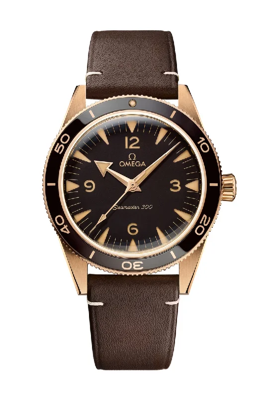 Chronograph Watches for Sports EnthusiastsOmega Seamaster 300 Bronze Gold 234.92.41.21.10.001