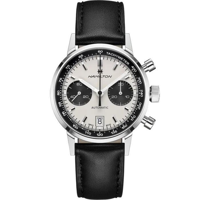 Watches with Dauphine-Style Hands for an Elegant LookAmerican Classic Intra-Matic Auto Chrono H38416711