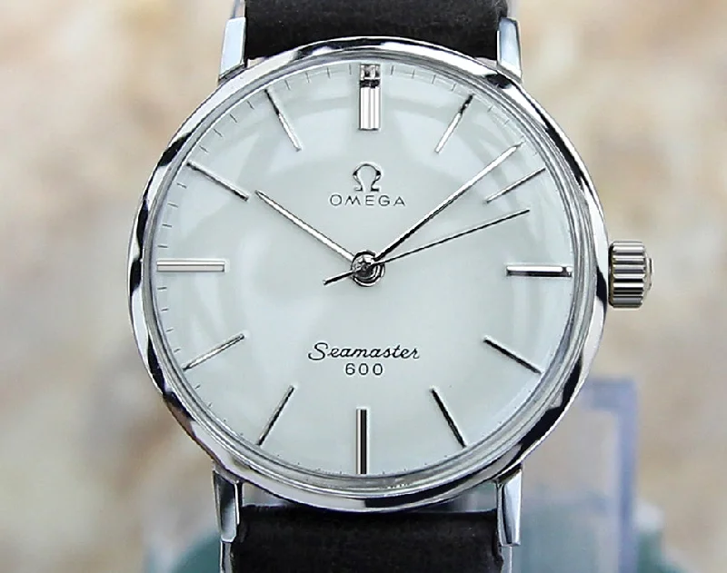 Watches with Sword-Style Hands for a Distinctive LookOmega Seamaster 600 Swiss Made 1960 Manual 32mm Watch