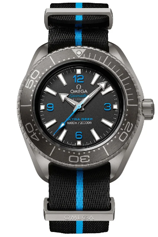 Traveler’s Watches with World Time FunctionOmega Seamaster Planet Ocean 6000M Ultra Deep Titanium 215.92.46.21.01.001