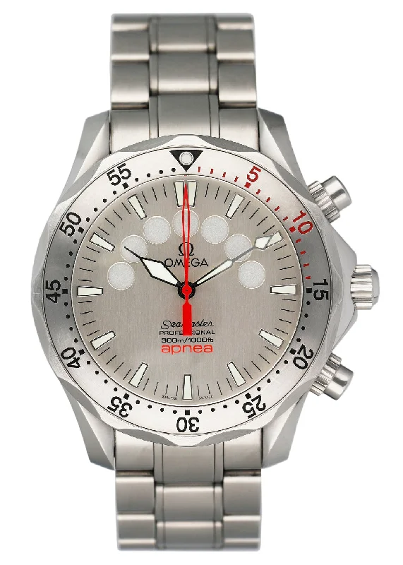 Limited Edition Watches for Exclusive CollectorsOmega Seamaster 2595.30.00 Apnea Jacques Mayol Mens Watch