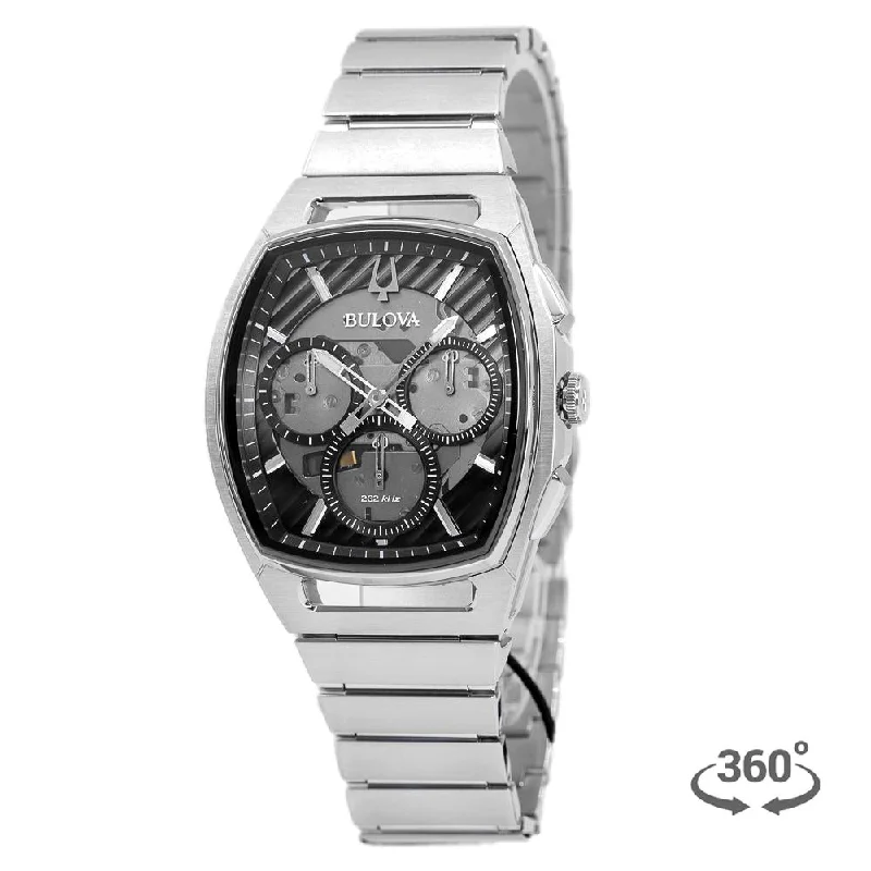 Watches with Two-Tone Cases for a Stylish AppearanceBulova  96A257 Curv Chronograph Watch