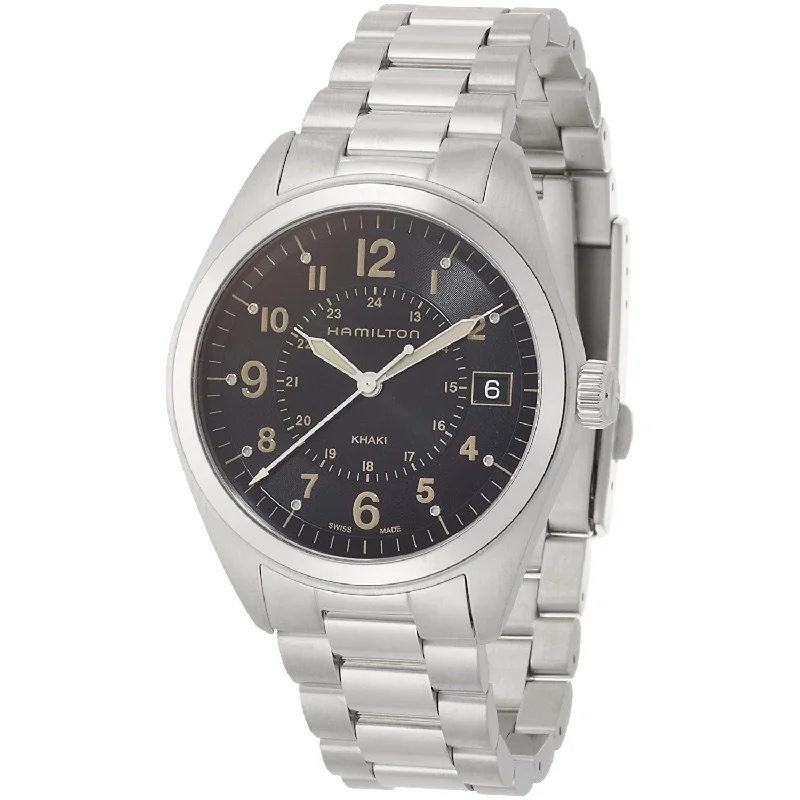 Alloy Cased Watches for Affordable QualityHamilton Men's H68551133 Khaki Field Stainless Steel Watch