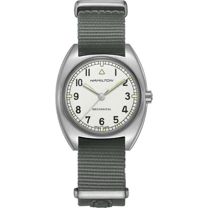 Watches with Silicone Straps for a Soft FeelKHAKI AVIATION PILOT PIONEER MECHANICAL Mechanical | 36mm x 33mm | H76419951