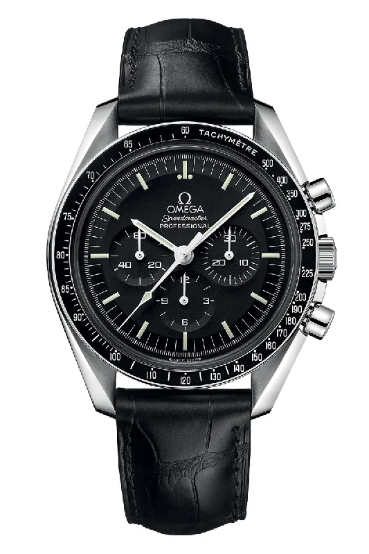 Traveler’s Watches with World Time FunctionOmega Speedmaster Moonwatch Professional Chronograph 311.33.42.30.01.001