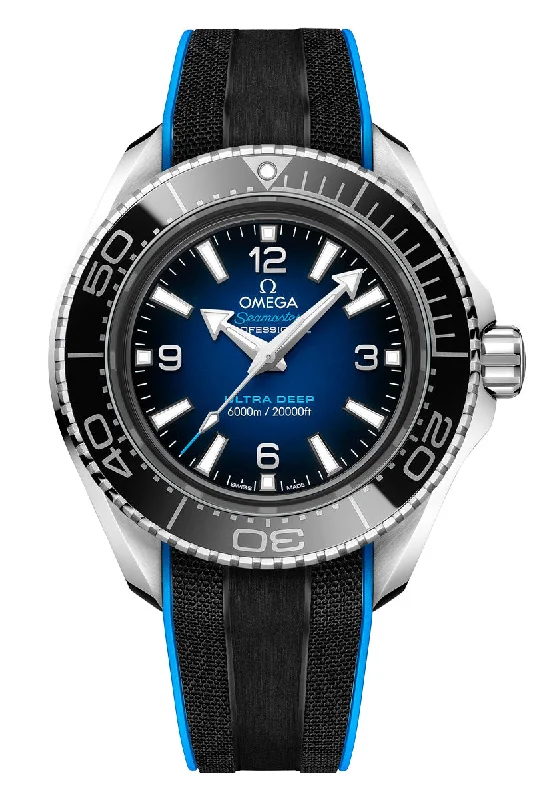 Round Dial Watches with Roman NumeralsOmega Seamaster Planet Ocean 6000M Ultra Deep 215.32.46.21.03.001