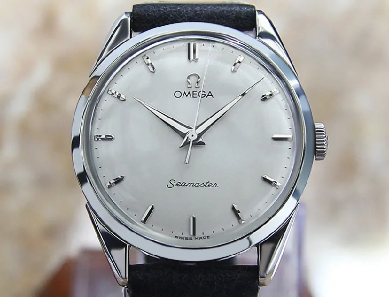 Retro-Inspired Quartz Watches for Retro Lovers1961 Omega Seamaster Vintage Men's Watch