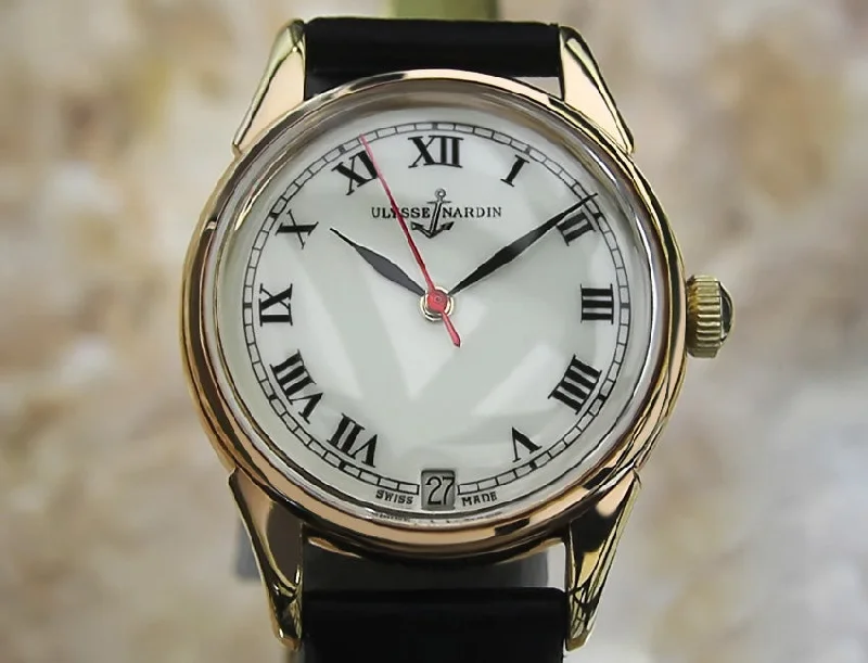 Watches with Sword-Style Hands for a Distinctive Look1960s Ulysse Nardin 32mm Men's Watch