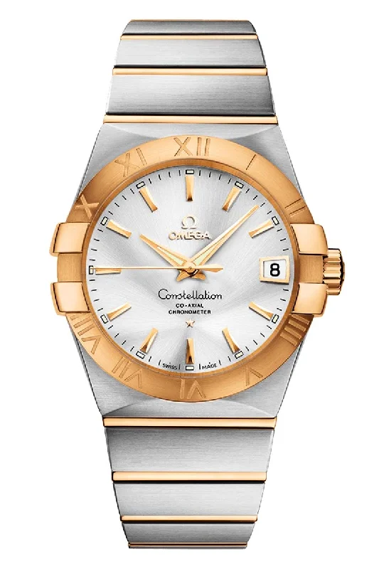 Watches with Glossy Finish Cases for a Shiny AppealOmega Constellation Co‑Axial Chronometer 123.20.38.21.02.002