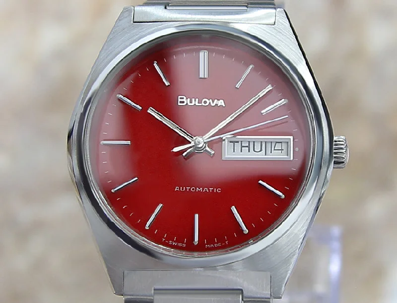 Watches with Heart Rate and Blood Pressure Monitor1970's Bulova N8 Swiss Made Men's Watch