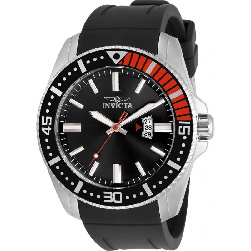 Leather Cuff Watches for a Bohemian LookInvicta Men's 30742 Pro Diver Silicone Watch