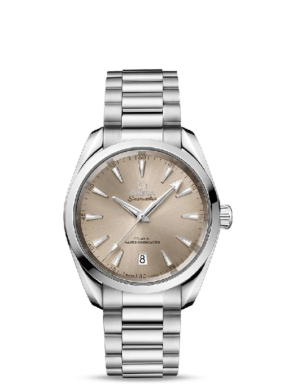 Watches with Baton-Style Hands for a Classic LookOmega Seamaster O220.10.38.20.09.001