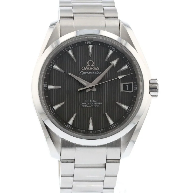 Minimalist Analog Watches for Everyday WearOmega Seamaster Aqua Terra Automatic Teak Grey Dial Men's Watch 231.10.39.21.06.001