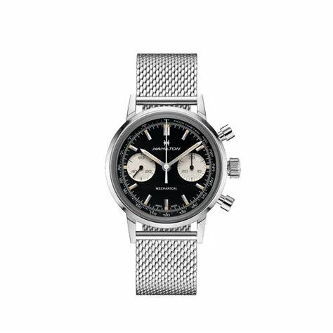 Watches with Multiple Time Zone DisplaysAmerican Classic Intra-Matic Chronograph H Mechanical | 40mm | H38429130