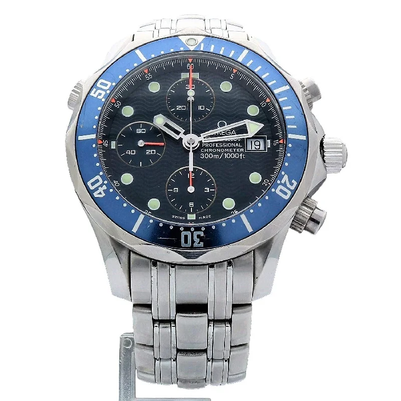 Chronograph Watches for Sports EnthusiastsOmega Men's 2599.80.00 Seamaster  Chronograph Stainless Steel Watch