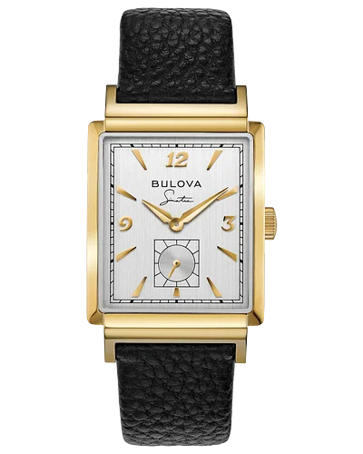 Men’s Dress Watches with Slim ProfilesBulova 97A158 Frank Sinatra My Way Small Seconds Gold Tone Quartz