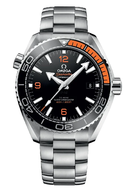 Wristwatches with Second Time Zone FeatureOmega Seamaster Planet Ocean 600M Chronometer 215.30.44.21.01.002