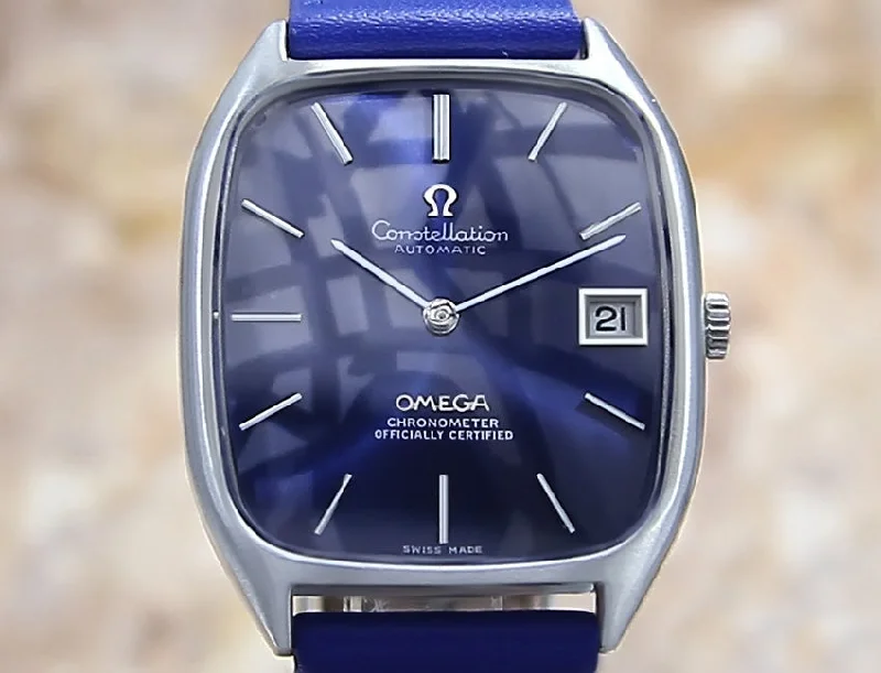 Watches with Rubber Straps for Comfort and DurabilityOmega Constellation 154 0002 Men's Watch