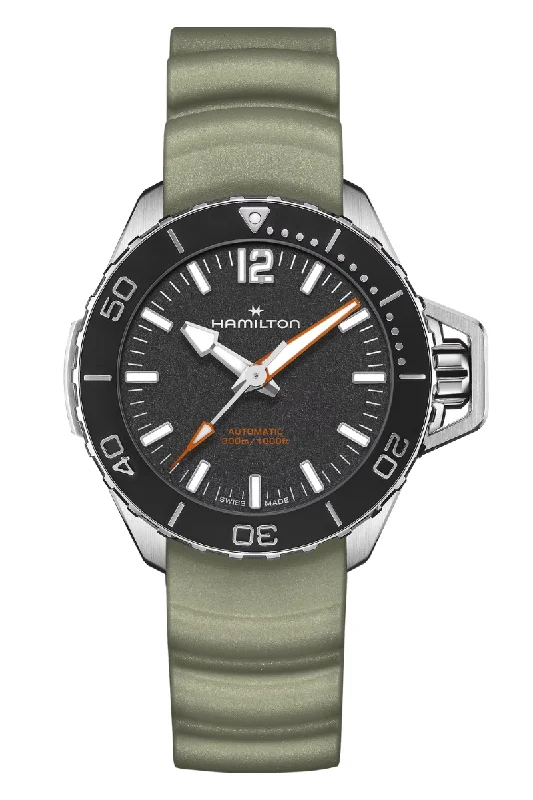 Solar-Powered Watches for Eco-Conscious UsersHamilton Khaki Navy Frogman 41mm Auto H77455331