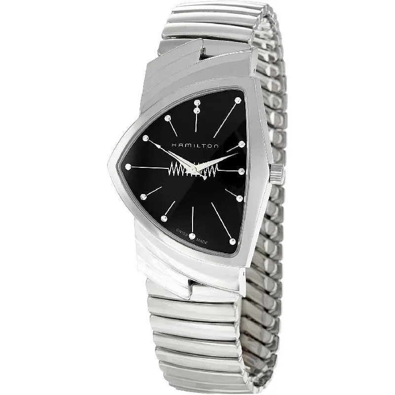 Stainless Steel Dress Watches for BusinessmenHamilton Men's H24481131 Ventura Stainless Steel Watch