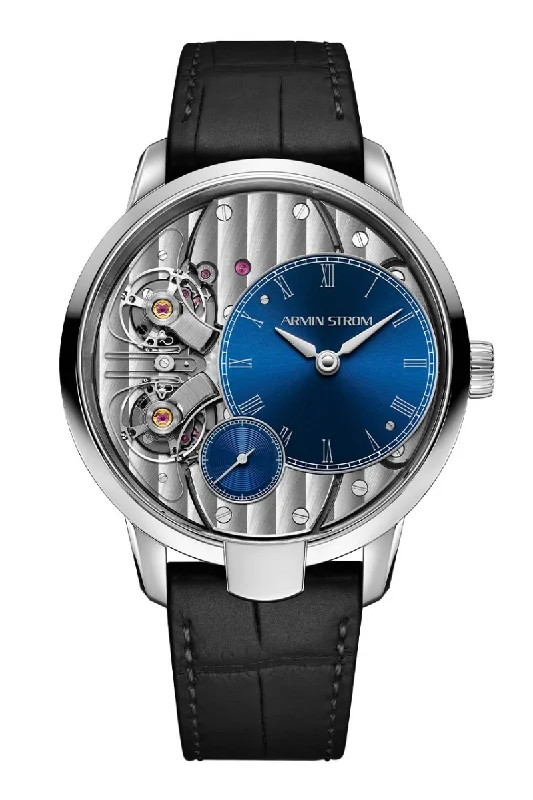 Watches with Luminous Markers for Night VisibilityArmin Strom Resonance Pure Resonance Manufacture Edition Blue ST17-RP.05