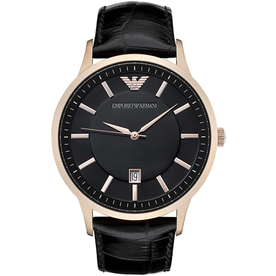 Limited Edition Watches for Exclusive CollectorsEmporio Armani Men's Renato Watch Rose Gold PVD AR2425