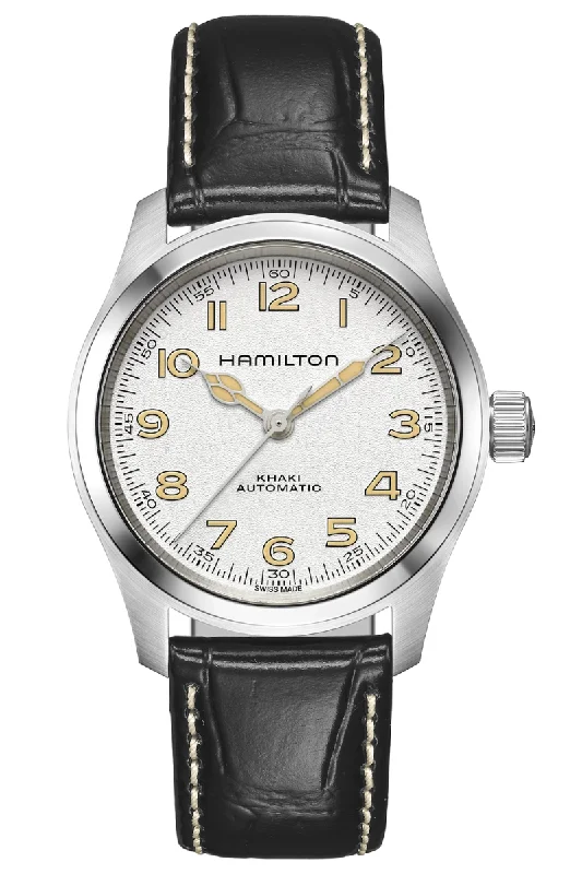 Watches with Glossy Finish Cases for a Shiny AppealHamilton Khaki Field 'Murph' 38mm Automatic H70405710