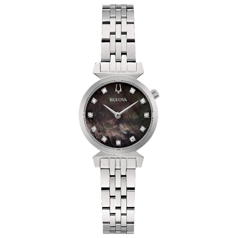 Watches with Embossed Dials for a Textured LookBulova Regatta Lady