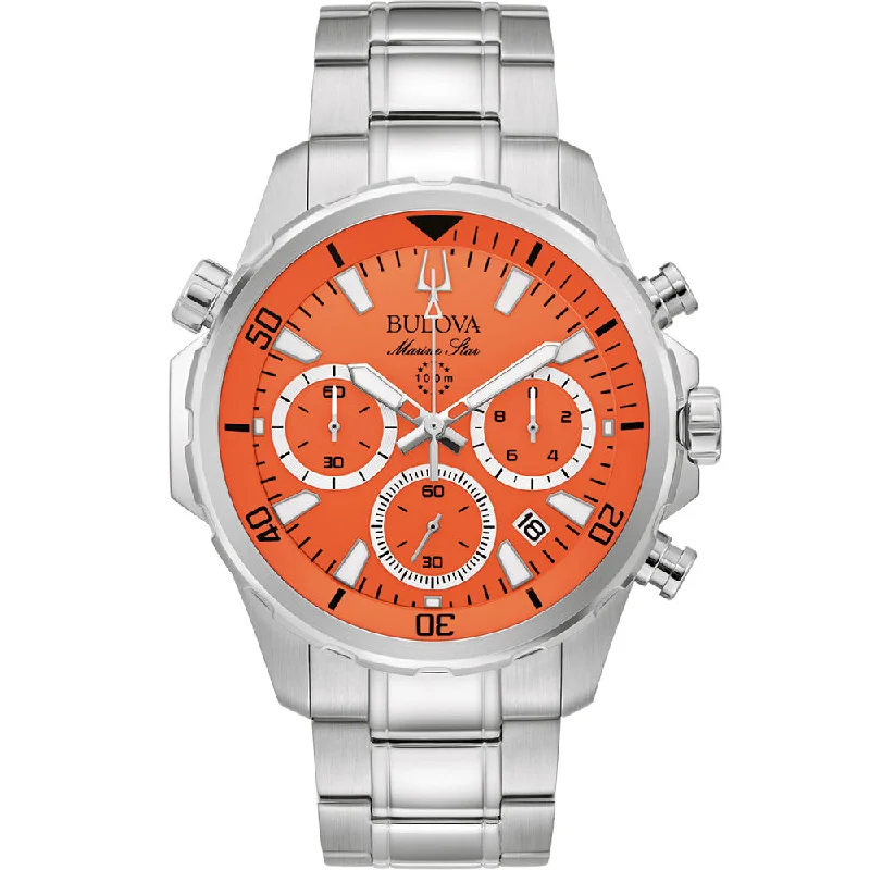 Minimalist Analog Watches for Everyday WearBulova Marine Star 96B395 Chronograph